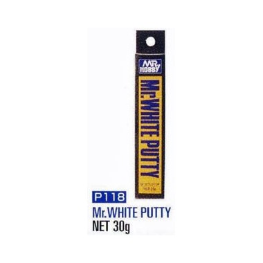 Mr. White Putty, Mastic à reboucher 25g.