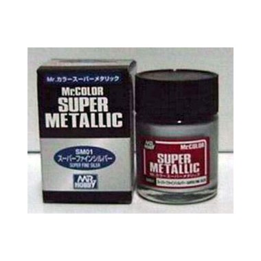 Gunze Super Metallic Chrome, peinture enamel 18 ml