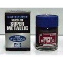 Gunze Super Metallic Acier, peinture enamel 18 ml
