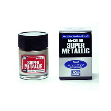Gunze Super Metallic Titanium, peinture enamel 18 ml