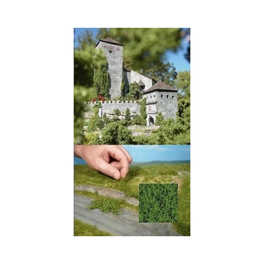 Plaque de feuillage "Heki Flor" vert moyen 280 x 140 mm
