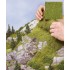 Tapis d'herbe haute hyper flexible vert prairie, 400 x 400 mm