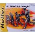 Figurines maquettes 8eme Armée britannique, 2ème GM