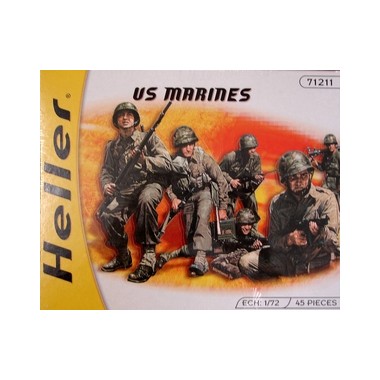 Figurines maquettes U.S. Marines, 2ème GM