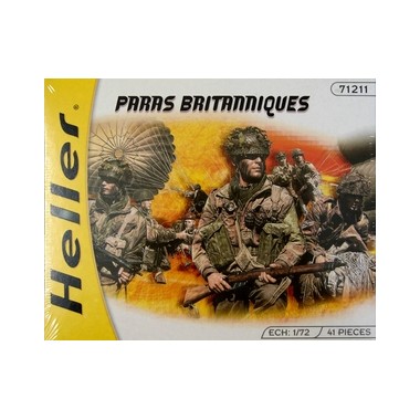Figurines maquettes Paras britanniques, 2ème GM