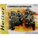 Figurines maquettes Commandos britanniques, 2ème GM