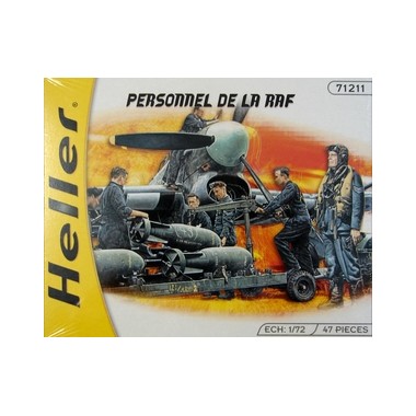 Figurines maquettes Personnel de la RAF, 2ème GM