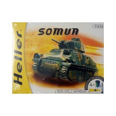 Maquette char Somua, 2ème GM