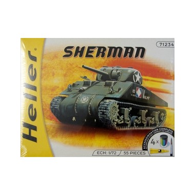 Maquette char Sherman, 2ème GM