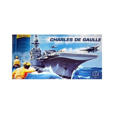 Maquette Charles de Gaulle, porte-avions français