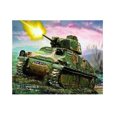 Maquette char Somua, 2ème GM
