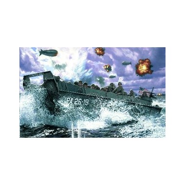 Maquette LCVP Landing Craft Vehicle & Personal, 2ème GM 1944