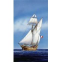 Maquette Corsair, voilier