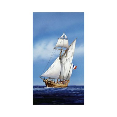 Maquette Corsair, voilier
