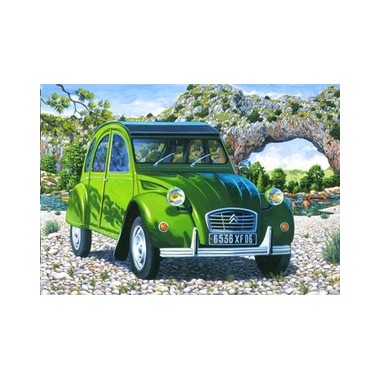 Maquette Citroen 2CV