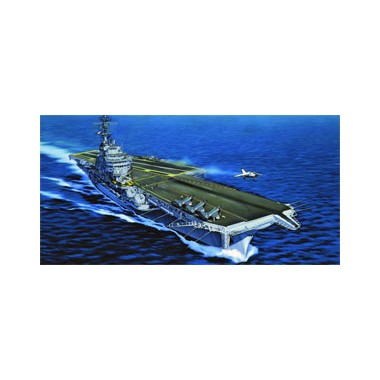 Maquette Foch, porte-avions français