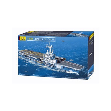 Maquette Charles de Gaulle, porte-avions français 