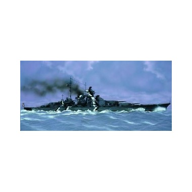 Maquette Bismarck, cuirassé allemand 2ème GM