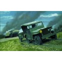Maquette Jeep Willis avec remorque, 2ème GM