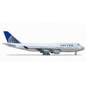 Miniature Boeing 747-400 United Airlines