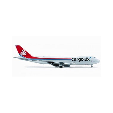 Miniature Boeing 747-8F Cargolux