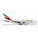 Miniature Airbus A380-800 Emirates