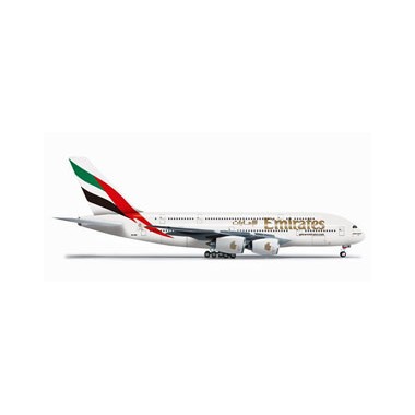 Miniature Airbus A380-800 Emirates