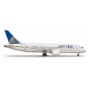 Miniature Boeing 787-8 United Airlines