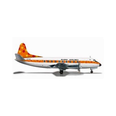 Miniature Vickers Viscount 700 Aloha Airlines