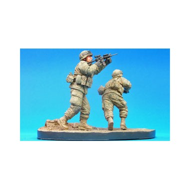 Figurines maquettes U.S. Stryker brigade OIF ACU Infantry