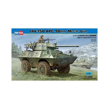 Maquette LAV-150 APC w/ 90mm Mecar Gun