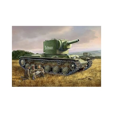 Maquette Char KV-2, 2ème GM