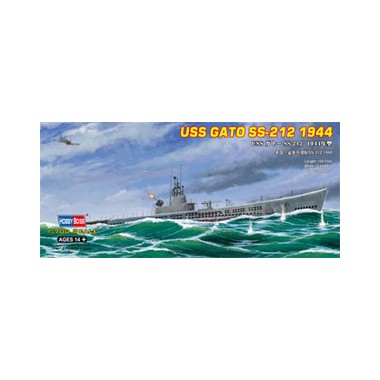 Maquette USS Gato SS-212, 1944