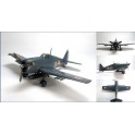 Miniature F6F-3 Hellcat Flottille 1F Aeronavale française No.7