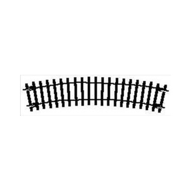Rail courbe HO Hornby Rayon R1 371 mm 22.5°