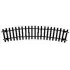 Rail courbe HO Hornby Rayon R1 371 mm 22.5°