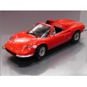 Miniature Ferrari Dino 246 GTS Rouge