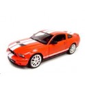 Miniature Shelby Cobra GT 500 Rouge/Bandes Blanches