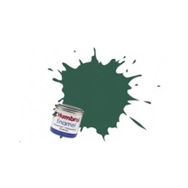 Humbrol 116 Vert fonce US mat, peinture Enamel Pot 14 ml
