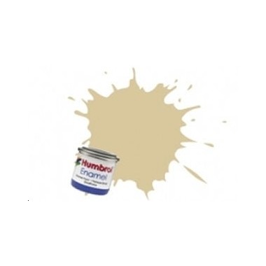 Humbrol 121 Roche claire mat, peinture Enamel Pot 14 ml