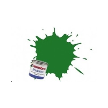 Humbrol 131 Vert moyen satine, peinture Enamel Pot 14 ml