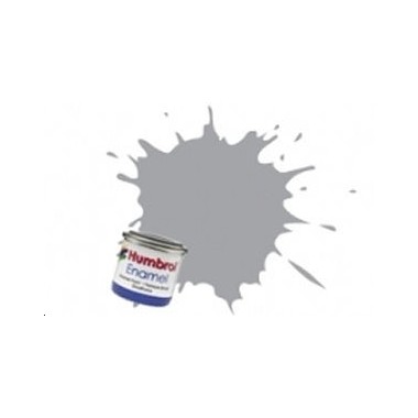 Humbrol 166 Gris clair avion satine, peinture Enamel Pot 14 ml
