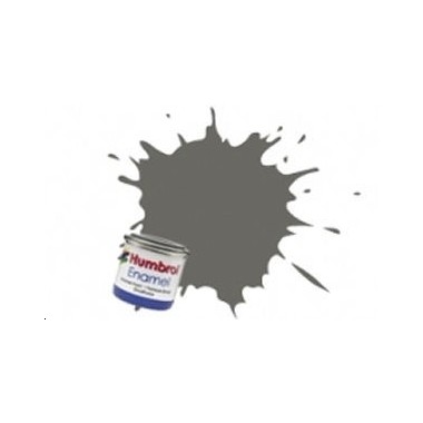 Humbrol 224 Gris ardoise sombre mat, peinture Enamel Pot 14 ml