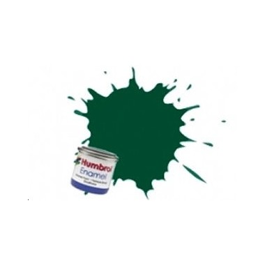 Humbrol 30 Vert fonce mat, peinture Enamel Pot 14 ml