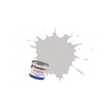 Humbrol 7001 Metalcote aluminium mat, peinture Enamel Pot 14 ml