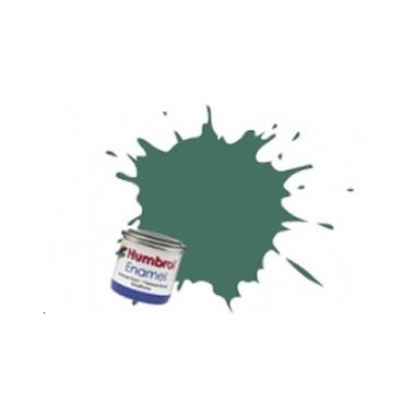 Humbrol 76 Vert uniforme mat, peinture Enamel Pot 14 ml