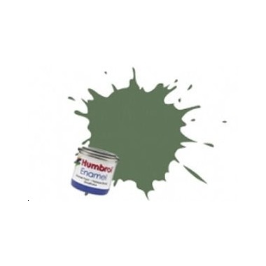 Humbrol 80 Vert pré mat, peinture Enamel Pot 14 ml