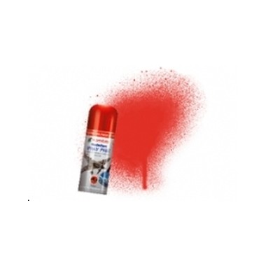 Humbrol 19 Rouge vermillon brillant, bombe de peinture acrylique 150 ml