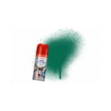 Humbrol 30 Vert foncé mat, bombe de peinture acrylique 150 ml