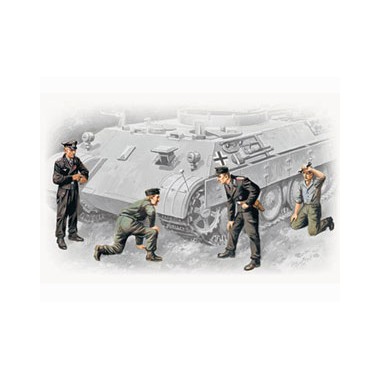 Figurines maquettes German Tank Crew (1943-1945)